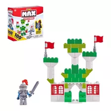 Pack Bloques Castillo Max Build More Cantidad De Piezas 100