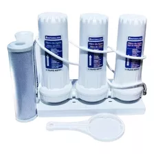 Filtro Purificador De Agua Nationalizer De 3 Etapa Blanco