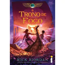 Livro O Trono De Fogo - Cronicas Dos Kane Vol.2- Rick Riodan