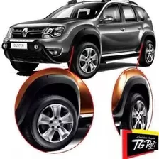 Duster 2016 /2019 Alargadores Paralama Marca Tg Preto