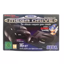 Sega Mega Drive Mini Europeu Original Completo Perfeito