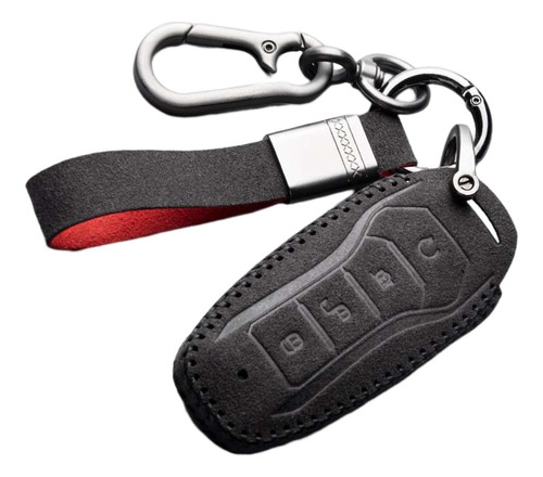 Smart Remote Key Case Cover Fob Remote Control Pu Para Byd Foto 6