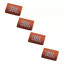 6 Emblemas Adesivo Alto Relevo Alto Falantes Caixas De Som Jbl Mini Cooper Land Rover Bmw Audi Mercedes 2cmx1,6cm