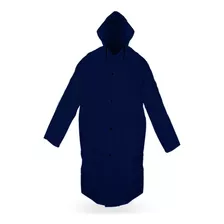 Impermeable Gabardina Azul Marino Uso Rudo Cal 35 Epp Mexico