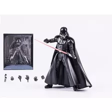 Action Figure Boneco Darth Vader Star Wars C/acessórios 15cm