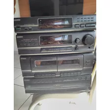 Waparelho De Som Sony 5disco Tepe Auto Reverso Rádio Am Fm 