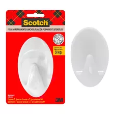 Gancho 3m Scotch Permanente Grande 3kg Com 1 Peca