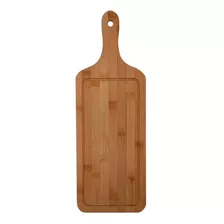 Tabla Para Picada Chica Bambu Madera Plato Pizza