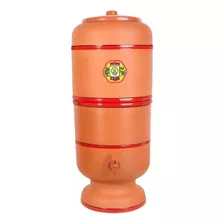 Filtro De Barro 6l Bebedouro Purificador De Água + 1 Vela