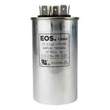 Capacitor 35 + 2,5uf 440v Cbb65