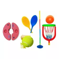 Tenis Orbital + Accesorio Basquet Pelota + Base Serabot