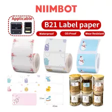 Impresora De Etiquetas Niimbot B21/b3s, Pegatina De Papel Pa