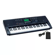 Teclado Keypower Kp500 61 Teclas Sensitivas + Pedal Sustain