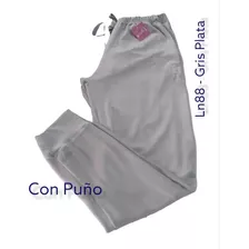 Pantalón Pijama Babucha De Plush Liso Ln88