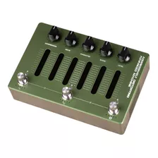 Pedal De Efeito Darkglass Aggressively Distorting Advanced Machine Verde