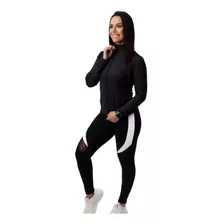 Jaqueta Fitness Academia Legging Feminina Corrida Cos Alto