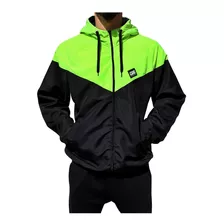 Campera Deportiva Rompe Viento Hombre Con Capucha G6