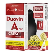 Ampola Duovin A Hair Cavalo Real Cresce Forte 20ml