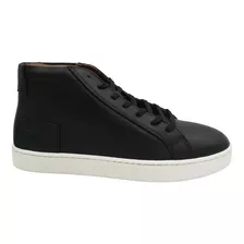 Tenis Casual Piel Edric 36052 Negro 