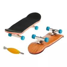 Tabla De Madera Miniatura Dedos Fingerboard Skate Skateboard