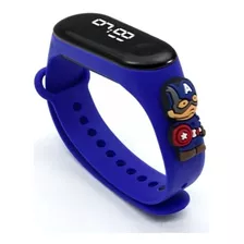 Kit De 2 Relojes Digital Marvel Para Niño A Escoger 