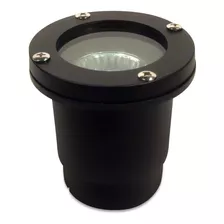 Spot Embutir Piso Aluminio Interperie Con Led X Pack 5