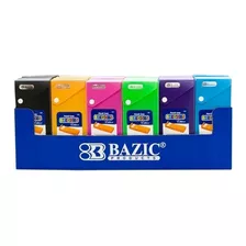 Set De Estuches Deslizantes Para Lapices Bazic 812 Colores