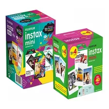 Kit Fujifilm Instax: Filme Color 3 Packs C/ 10 Poses 