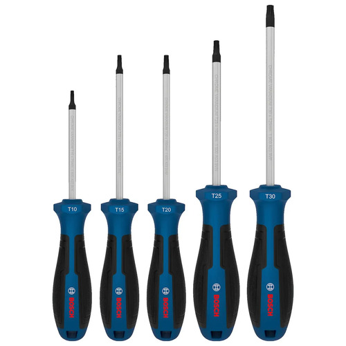 Set De Destornilladores Bosch Tx, 5 Unidades