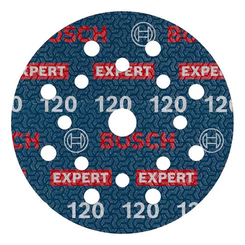 Lija Orbital Velcro Bosch 125mm Expert Multi Mater G120 X 6u Cantidad De Granos 120