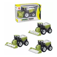 Tractor Farmer Truck En Caja