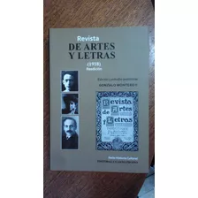 Revista De Artes Y Letras 1918 Gonzalo Montero Edición 2016