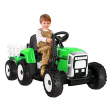 Mini Trator Eletrico Infantil 12v Bivolt Fazendeiro 6 Rodas