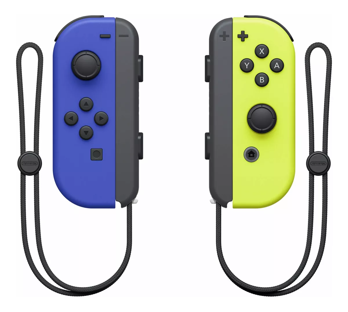 Set De Control Joystick Inalámbrico Nintendo Switch Joy-con (l)/(r) Azul Y Amarillo Neón