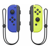 Set De Control Joystick InalÃ¡mbrico Nintendo Switch Joy-con (l)/(r) Azul Y Amarillo NeÃ³n
