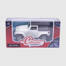 Miniatura Jeep Wrangler Junior 1:42 - Branco