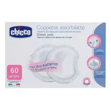 Chicco Discos Absorbentes Antibacterias 60 Piezas