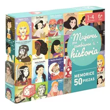 Memorice 50 Piezas Mujeres Casaideas