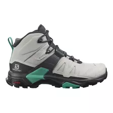 Zapatilla Mujer X Ultra 4 Mid Gtx Gris Salomon