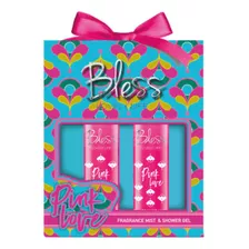 Body Splash Mujer Bless Duo Pink Love 125ml + Shower Gel Set