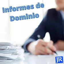 Informe De Dominio - Auto/moto
