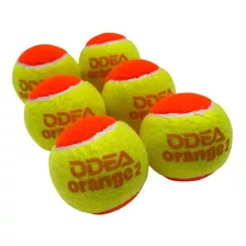 Bola De Beach Tennis Odea - Stage 2 - Pack C/ 6 Bolas