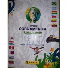 Álbum Copa America Brasil 2019 Pasta Blanda