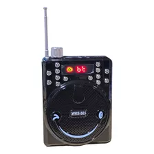 Megafono Amplificador De Voz Recargable Con Usb Y Bluetooth