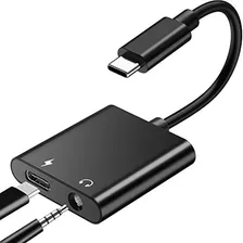 Auricular Adaptador De Auriculares Usb-c Conector De 3,5 Mm