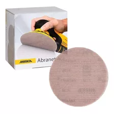 Disco De Lixa Abranet Ace Mirka 150mm Cx C/50 Discos