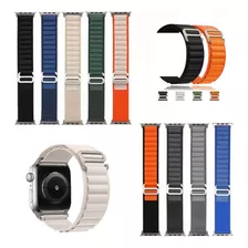 Pulseira Nylon Loop P/ Apple Watch Ultra 49mm 45 44 42 Iwo