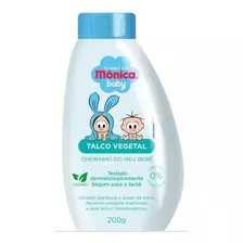 Talco Vegetal Turma Da Monica Baby Cheirinho Do Bebê 200g