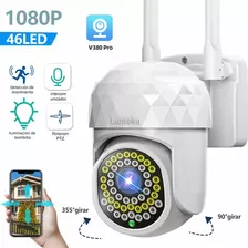 Cámara Seguridad Wifi Exterior Hd 1080p 46 Led Alarma/remota