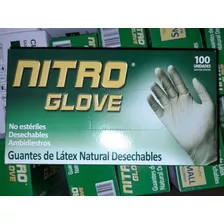 Guantes De Latex Desechables (blancos)talla S